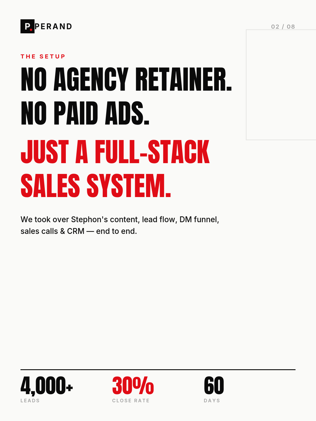 Frame 2 of the published case study carousel.