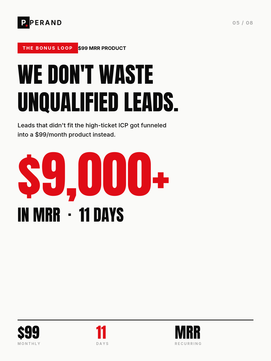 Frame 5 of the published case study carousel.